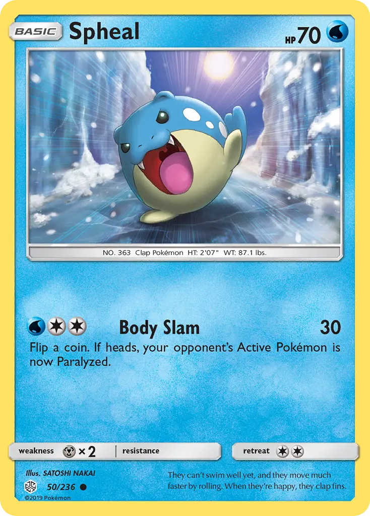 Spheal - CEC-50/271 - Éclipse Cosmique