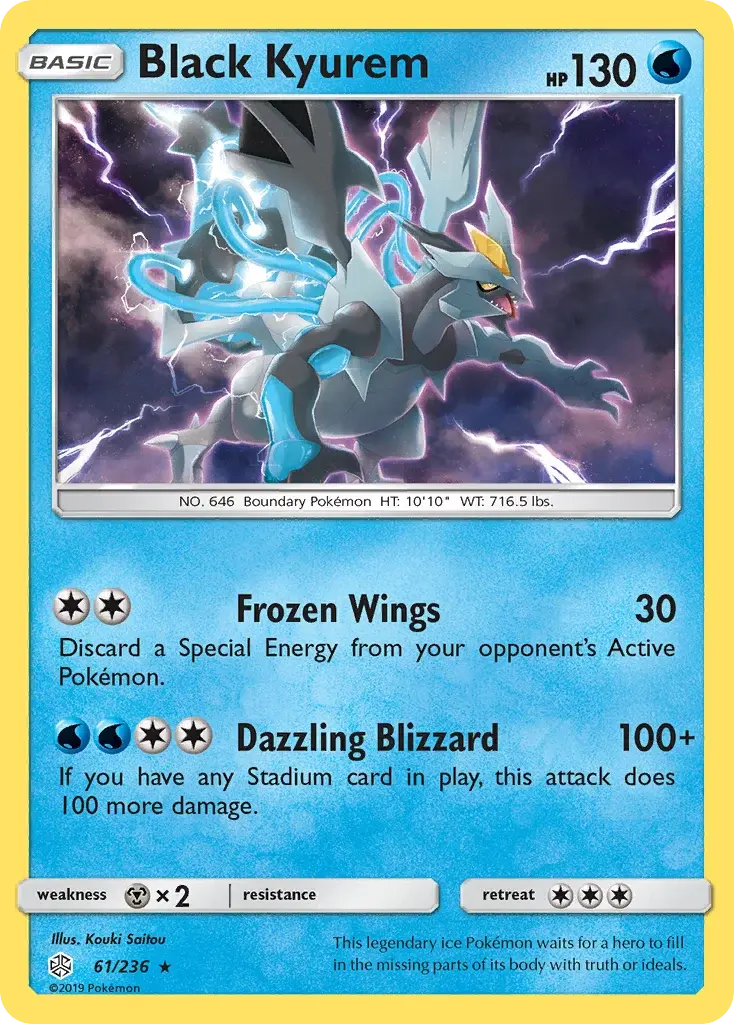 Black Kyurem - CEC-61/271 - Éclipse Cosmique