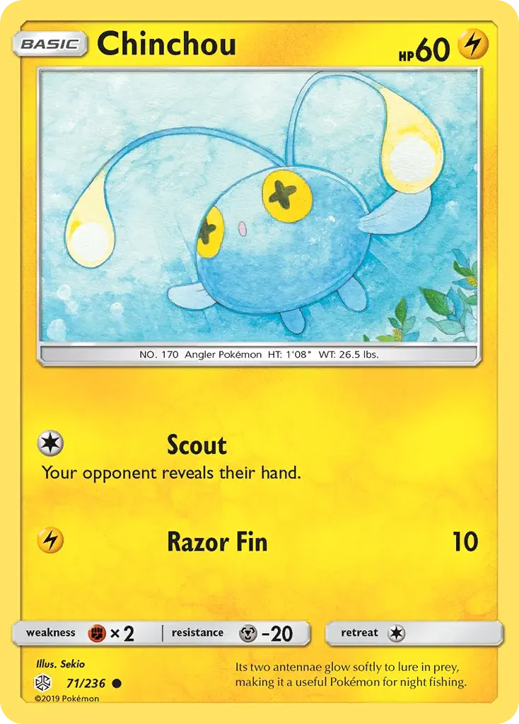 Chinchou - CEC-71/271 - Éclipse Cosmique