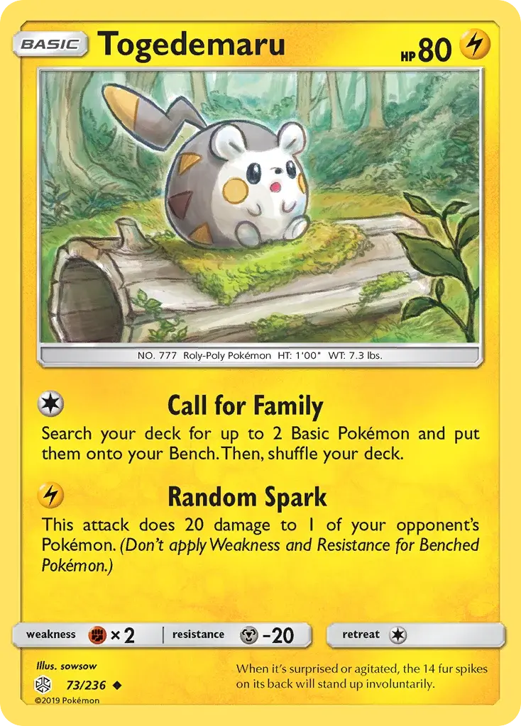 Togedemaru - CEC-73/271 - Éclipse Cosmique