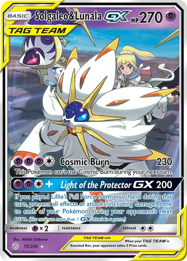 Solgaleo & Lunala-GX - CEC-75/271 - Éclipse Cosmique