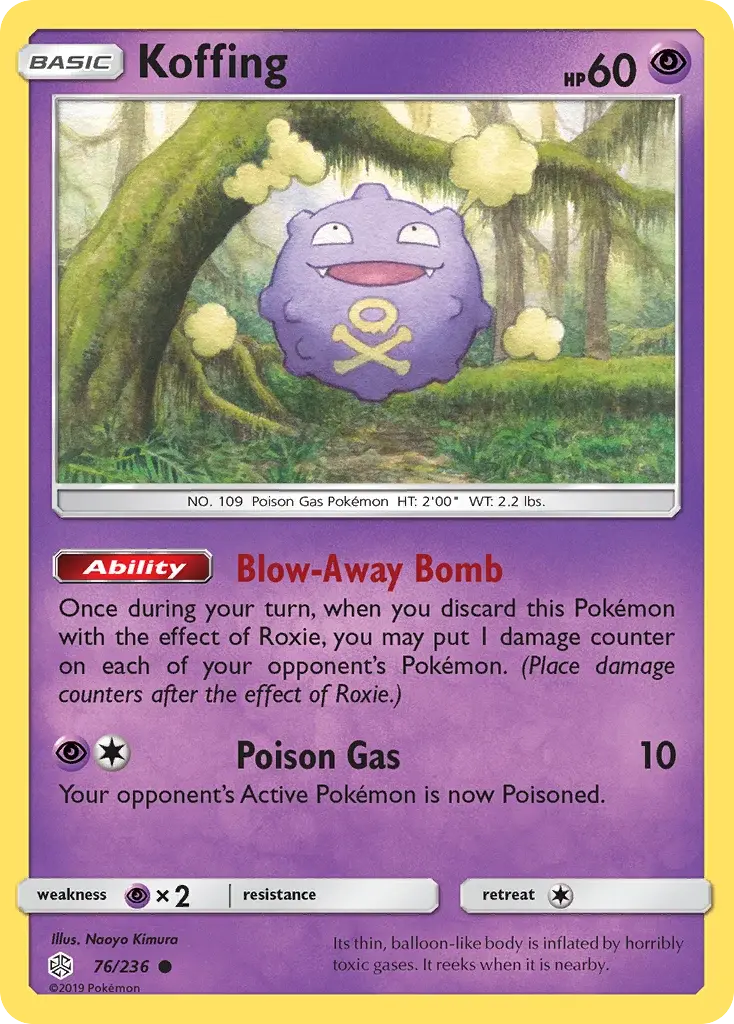 Koffing - CEC-76/271 - Éclipse Cosmique