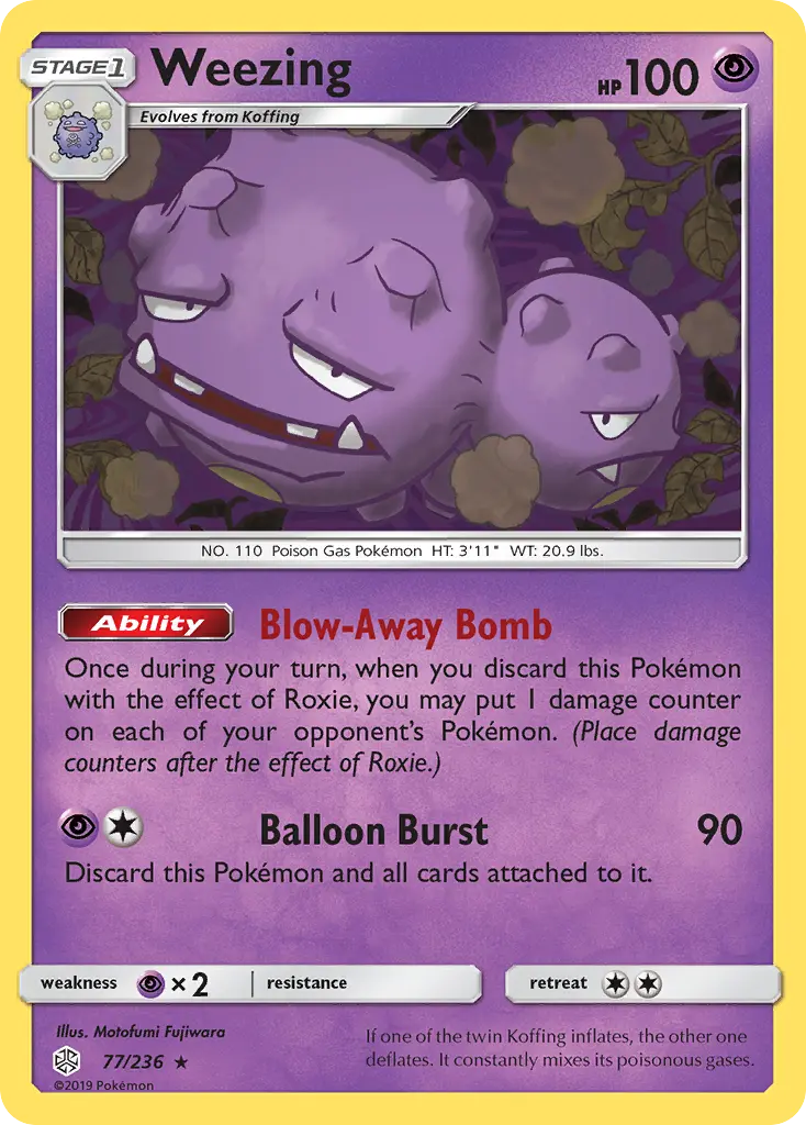 Weezing - CEC-77/271 - Éclipse Cosmique