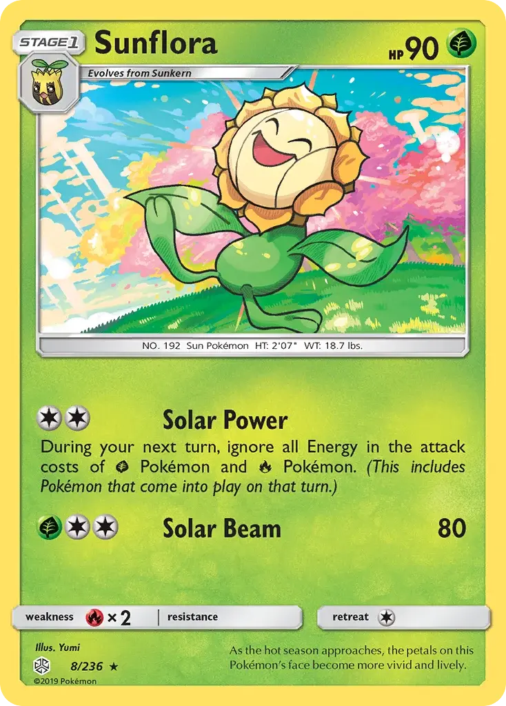 Sunflora - CEC-8/271 - Éclipse Cosmique