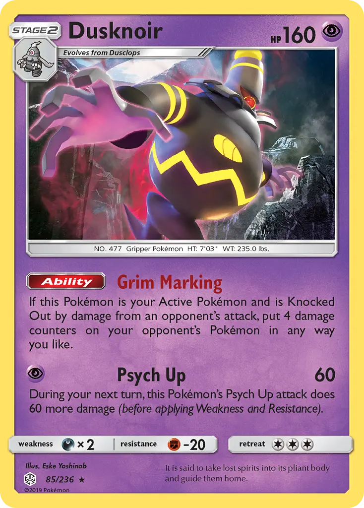 Dusknoir - CEC-85/271 - Éclipse Cosmique
