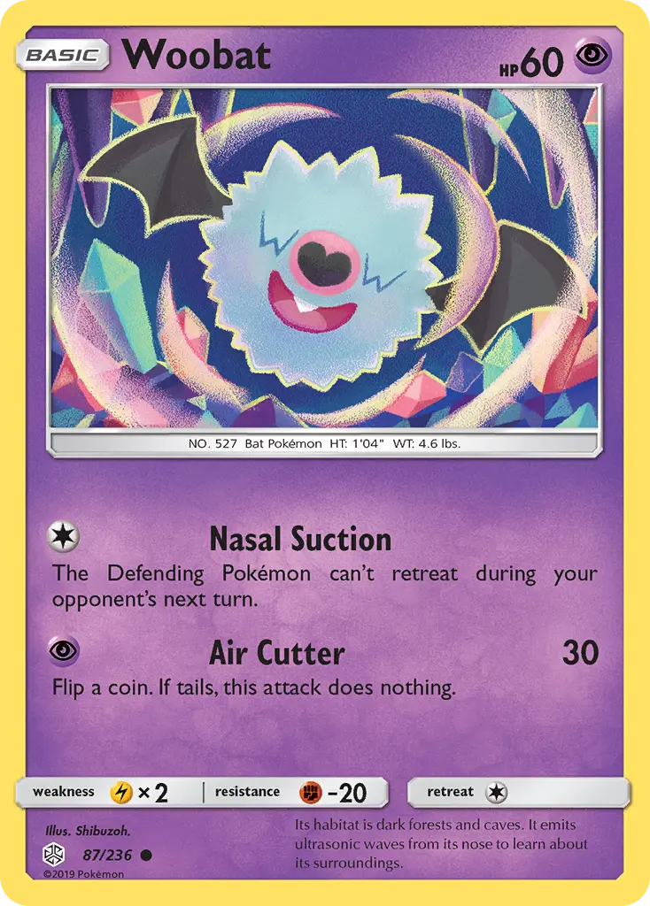 Woobat - CEC-87/271 - Éclipse Cosmique