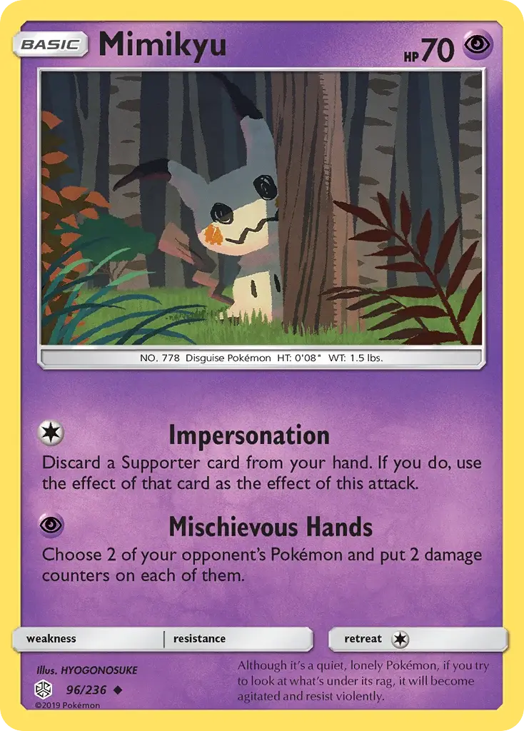Mimikyu - CEC-96/271 - Éclipse Cosmique