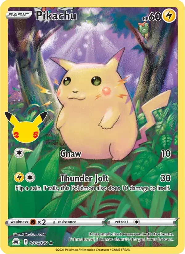 Pikachu - 5/25 - Celebrations
