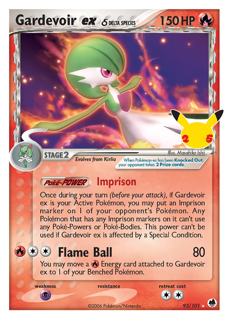 Gardevoir ex δ - CC014/25 - Célébrations