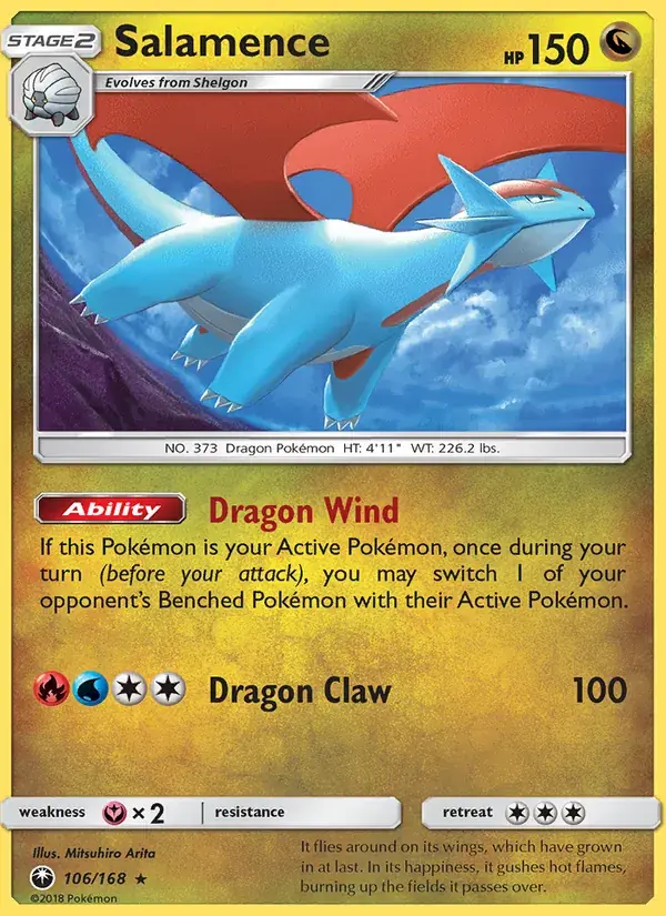 Salamence - 106/183 - Celestial Storm