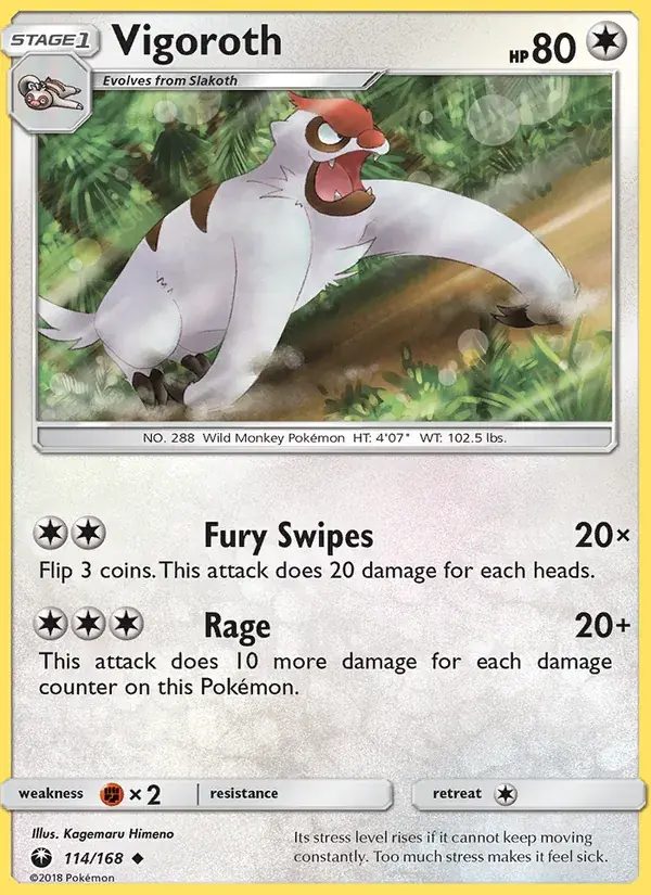 Vigoroth - 114/183 - Celestial Storm