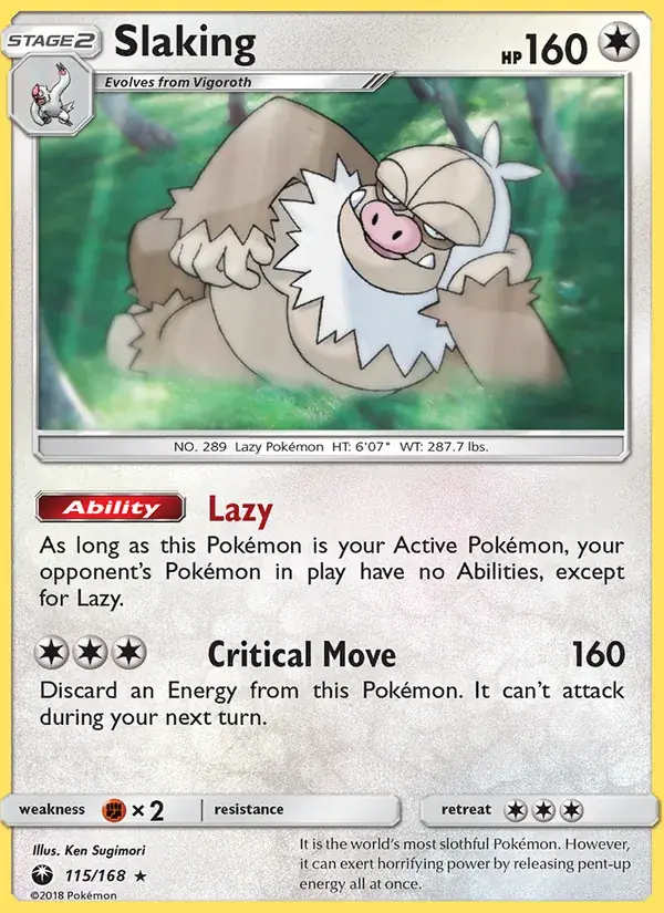 Slaking - 115/183 - Celestial Storm