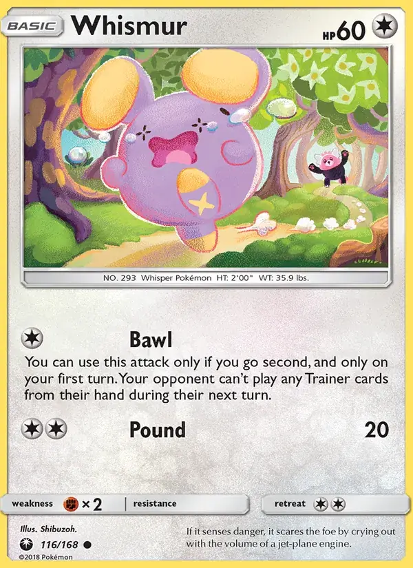 Whismur - 116/183 - Celestial Storm