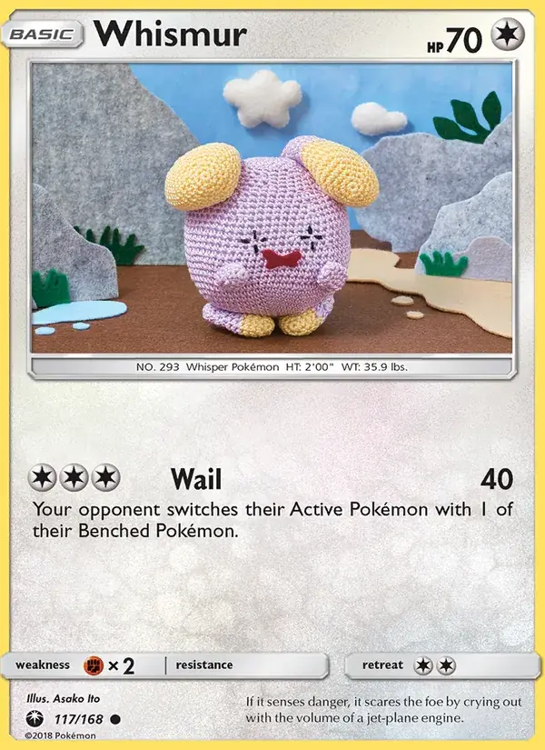 Whismur - 117/183 - Celestial Storm