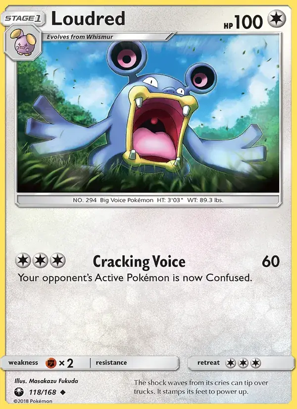 Loudred - 118/183 - Celestial Storm
