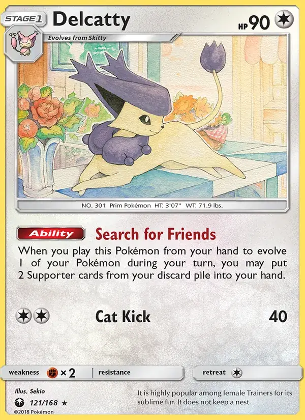 Delcatty - 121/183 - Celestial Storm