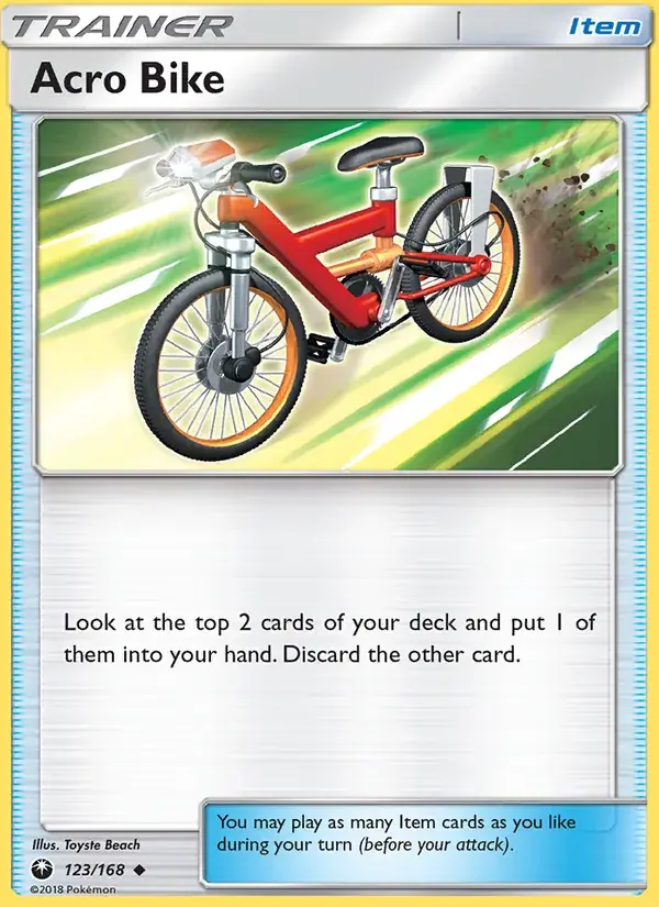 Acro Bike - 123/183 - Celestial Storm