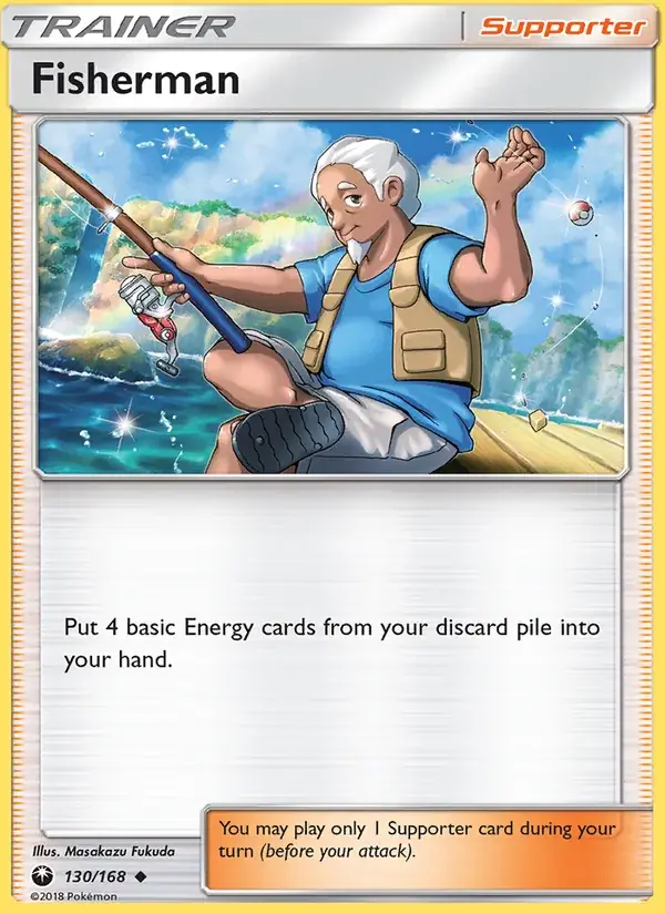 Fisherman - 130/183 - Celestial Storm