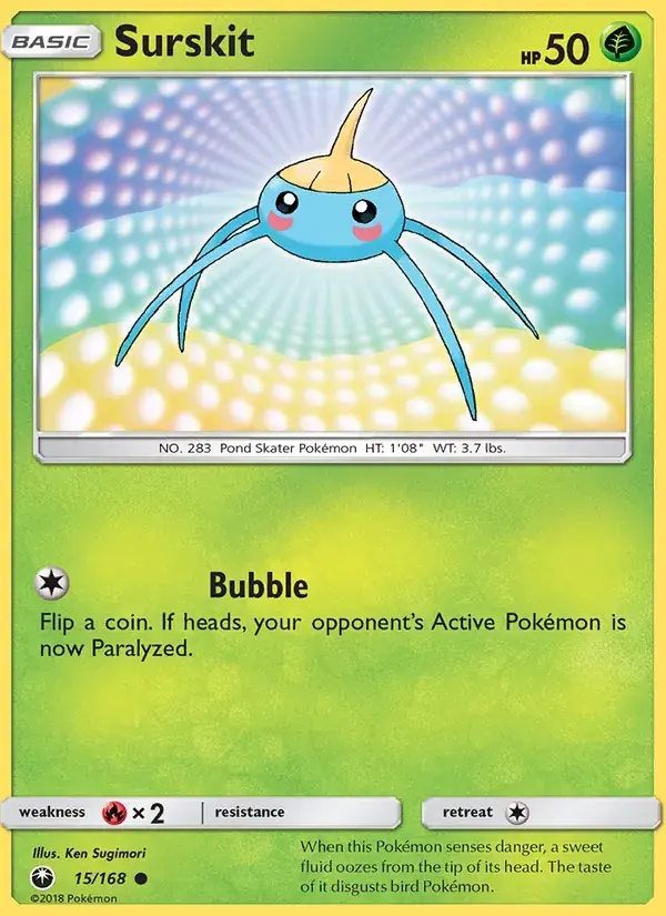 Surskit - 15/183 - Celestial Storm