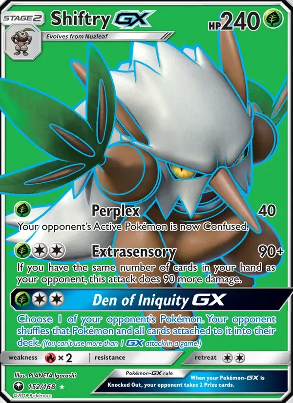 Shiftry GX - 152/183 - Celestial Storm