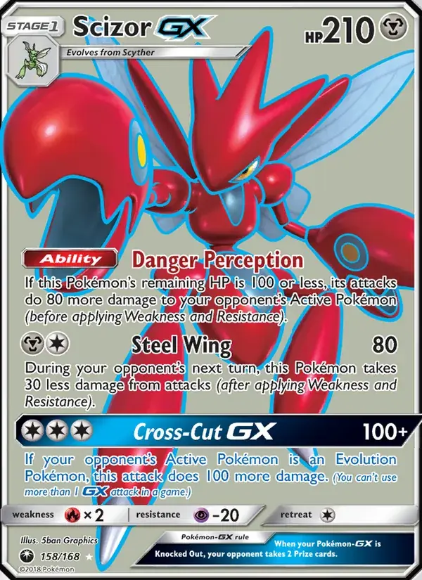 Scizor GX - 158/183 - Celestial Storm