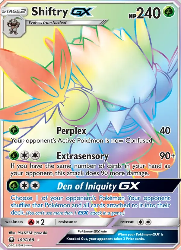 Shiftry GX - 169/183 - Celestial Storm