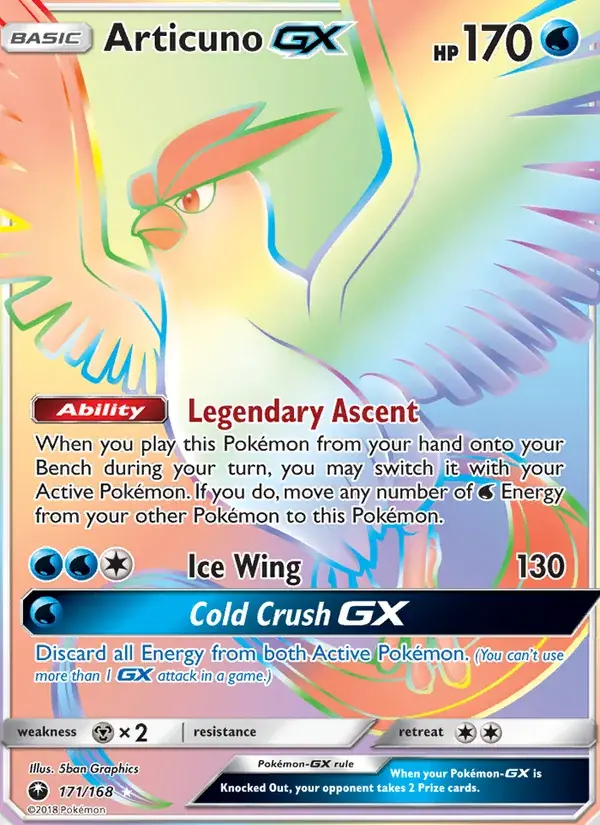 Articuno GX - 171/183 - Celestial Storm