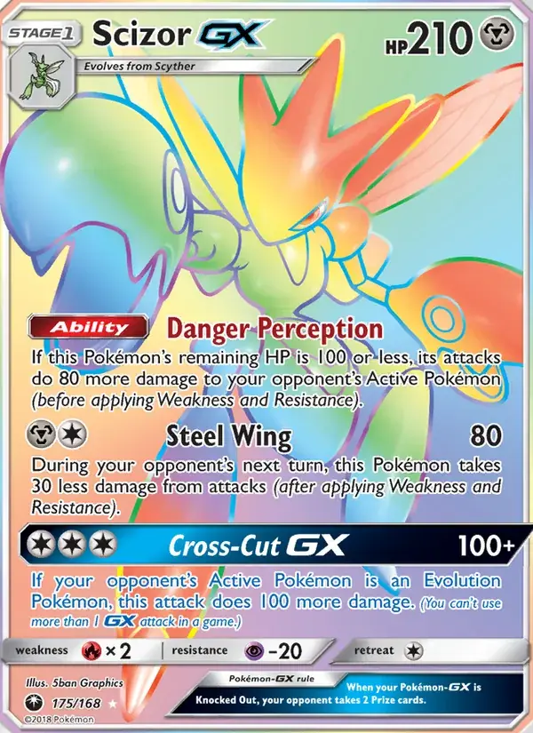 Scizor GX - 175/183 - Celestial Storm