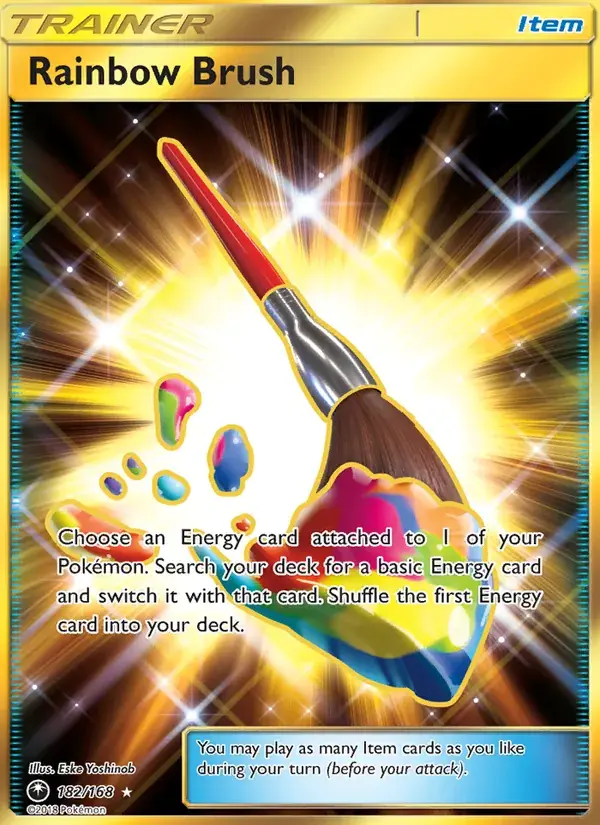 Rainbow Brush - 182/183 - Celestial Storm