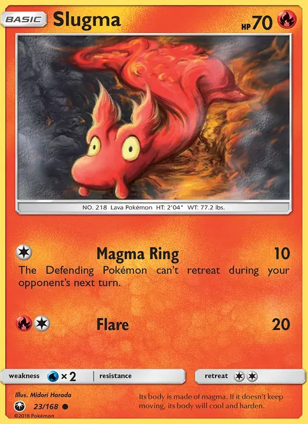 Slugma - 23/183 - Celestial Storm