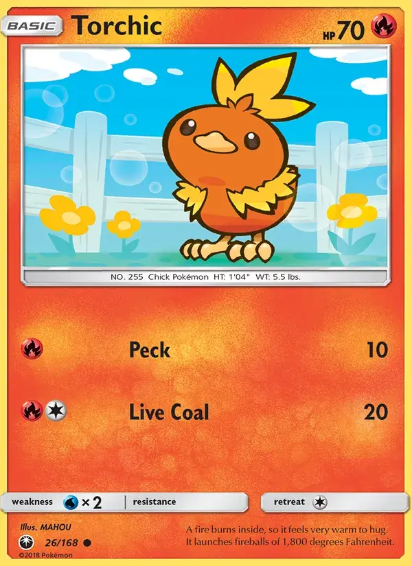 Torchic - 26/183 - Celestial Storm