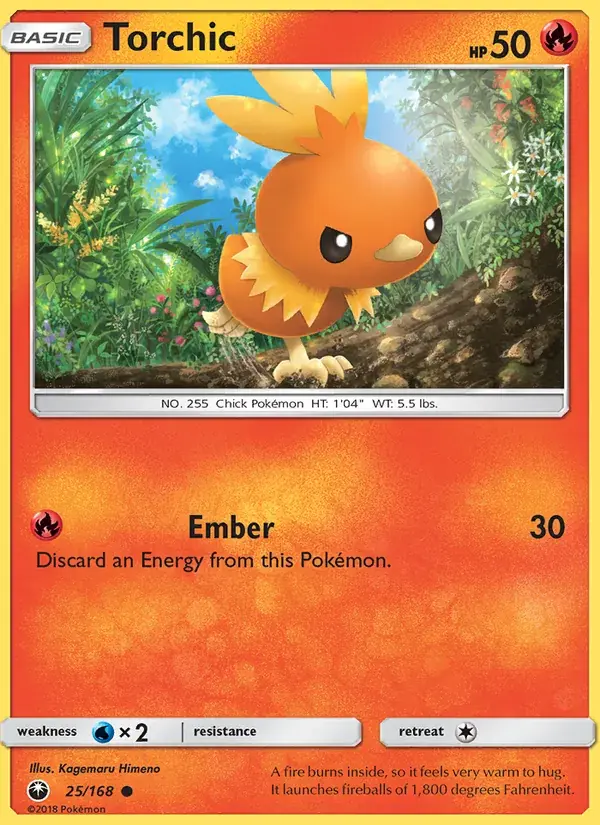 Torchic - 25/183 - Celestial Storm