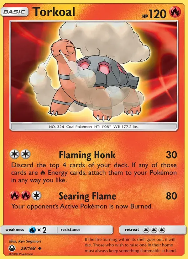 Torkoal - 29/183 - Celestial Storm