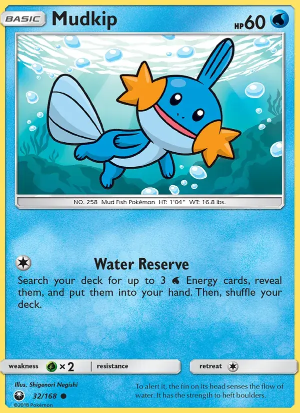 Mudkip - 32/183 - Celestial Storm