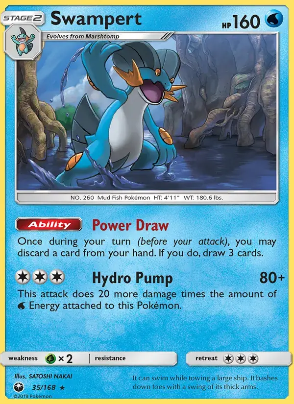 Swampert - 35/183 - Celestial Storm