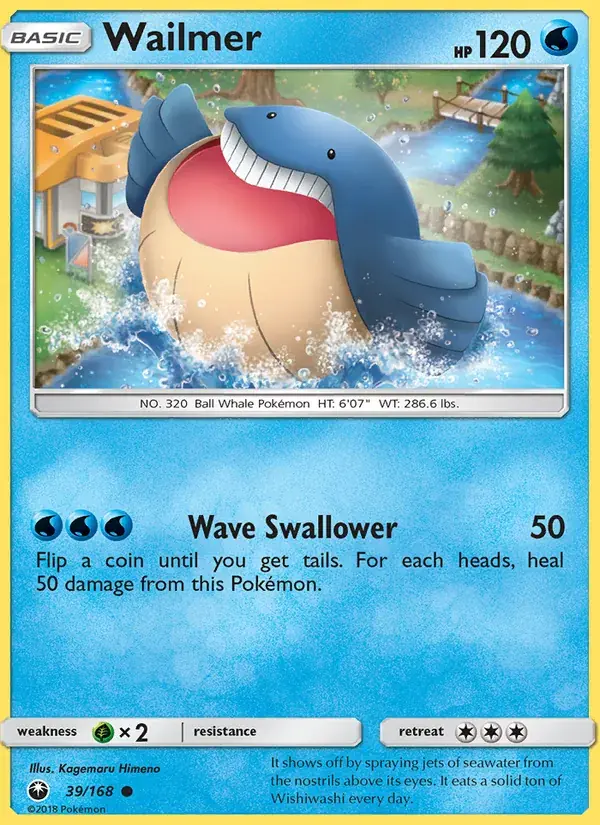 Wailmer - 39/183 - Celestial Storm