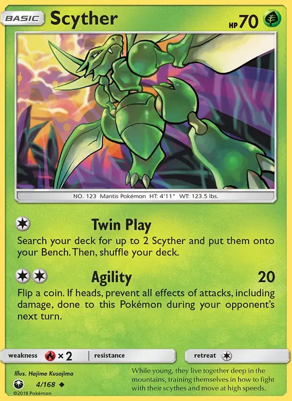 Scyther - 4/183 - Celestial Storm