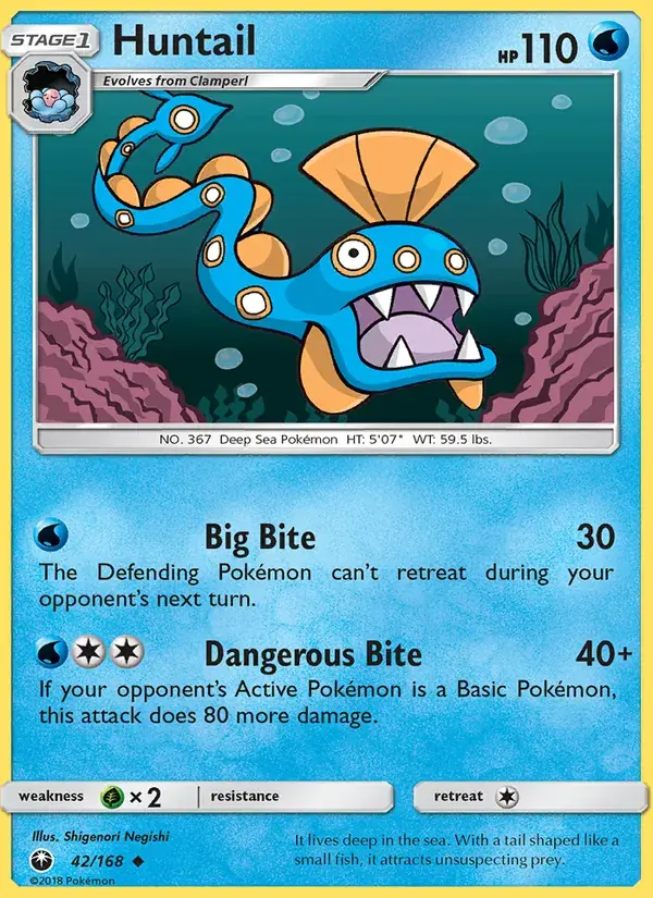 Huntail - 42/183 - Celestial Storm