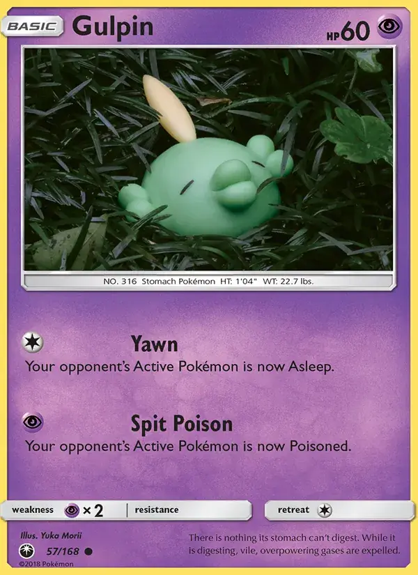 Gulpin - 57/183 - Celestial Storm