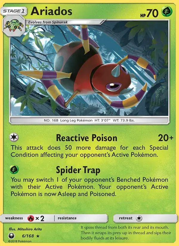 Ariados - 6/183 - Celestial Storm
