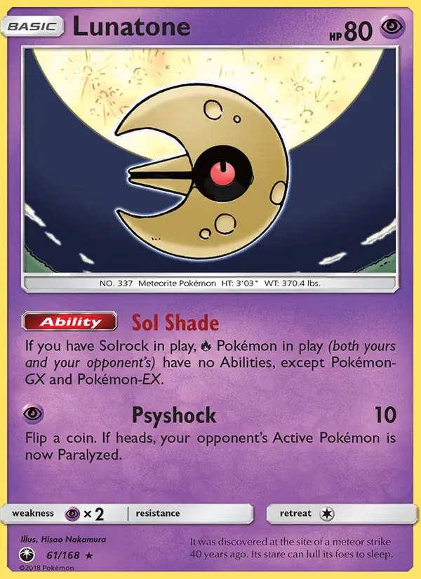 Lunatone - 61/183 - Celestial Storm