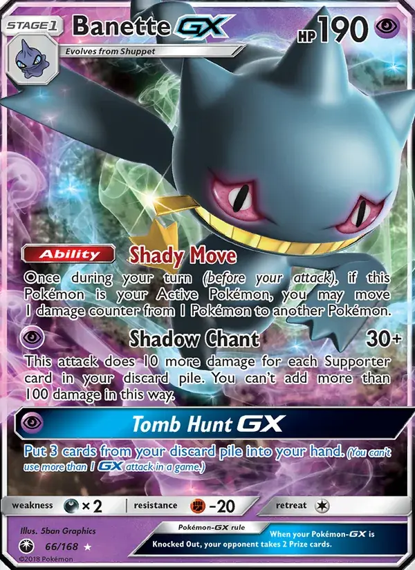Banette GX - 66/183 - Celestial Storm