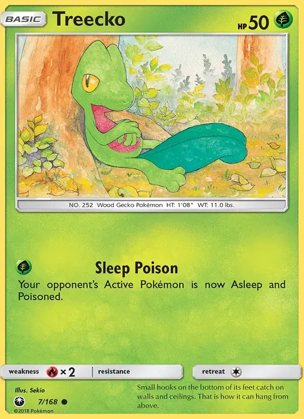 Treecko - 7/183 - Celestial Storm