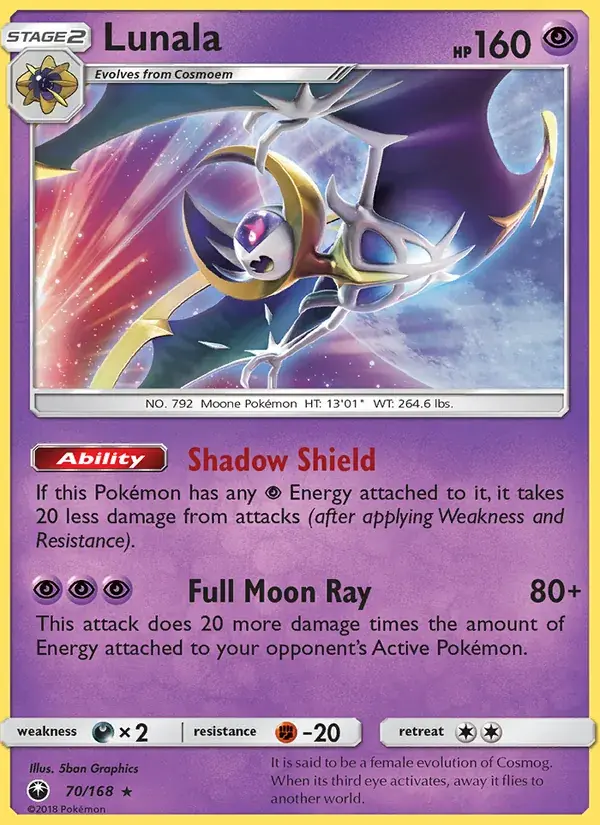 Lunala - 70/183 - Celestial Storm