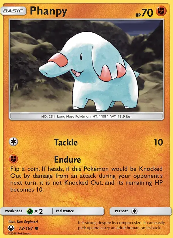 Phanpy - 72/183 - Celestial Storm