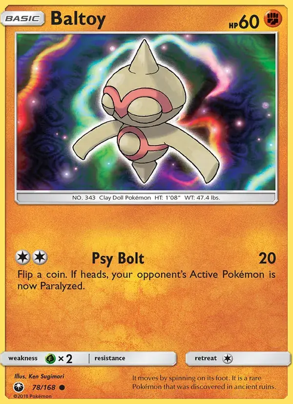 Baltoy - 78/183 - Celestial Storm
