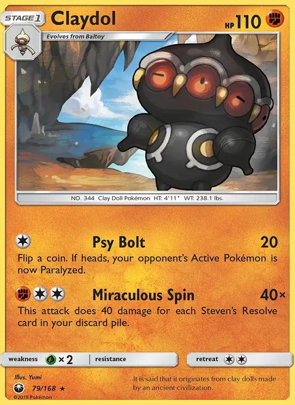 Claydol - 79/183 - Celestial Storm