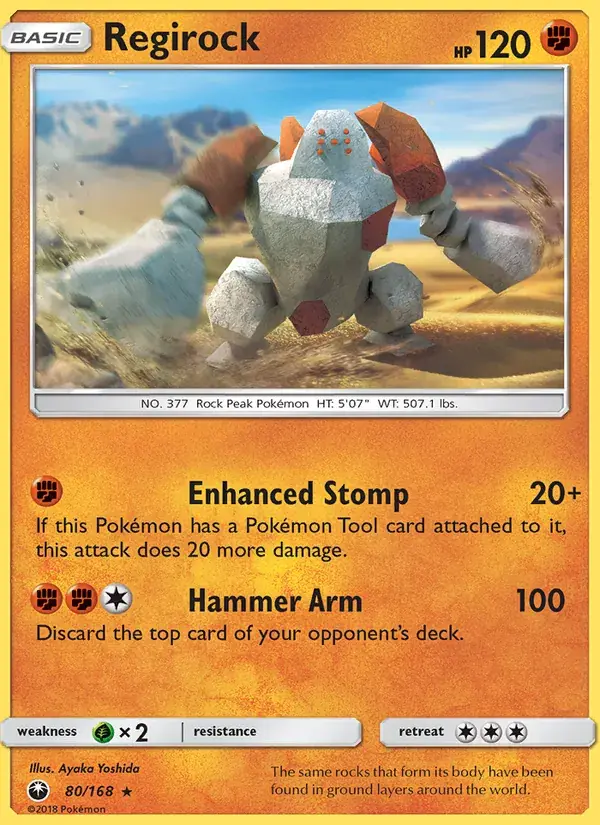 Regirock - 80/183 - Celestial Storm