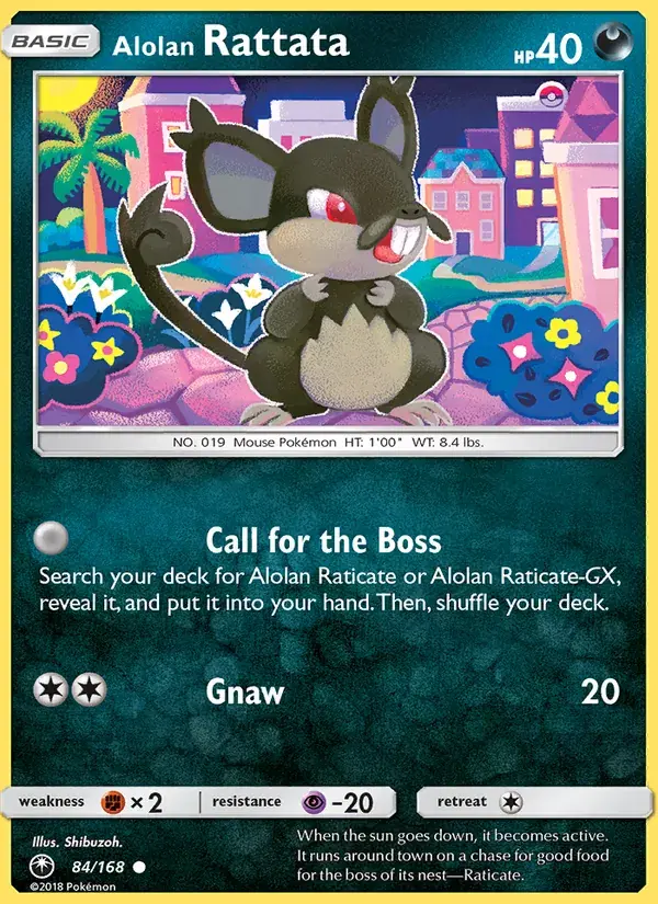 Alolan Rattata - 84/183 - Celestial Storm