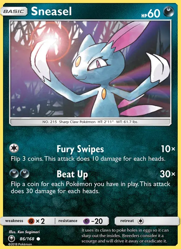 Sneasel - 86/183 - Celestial Storm